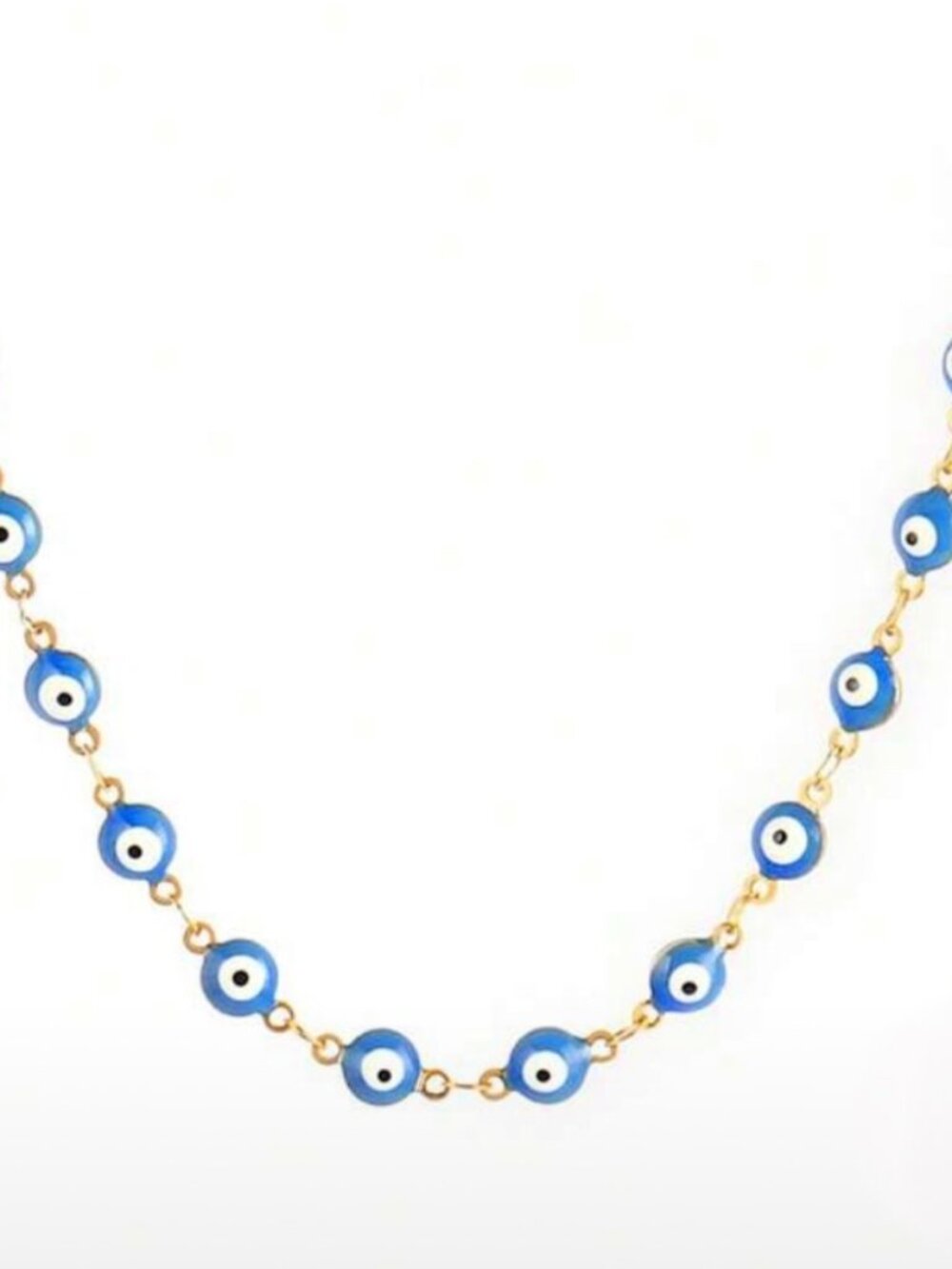 Blue Evil Eye Necklace 2230